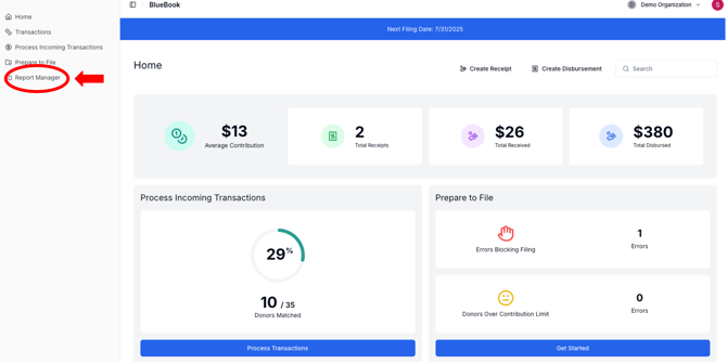 Click Report Manager