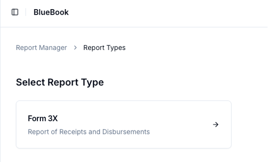 Click on the Generate New Report